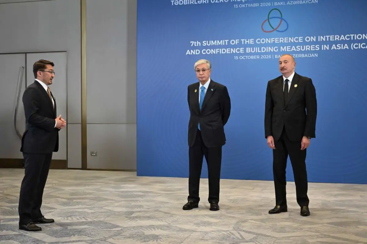 Президенты Казахстана и Азербайджана дали старт Транскаспийской волоконно-оптической линии связи