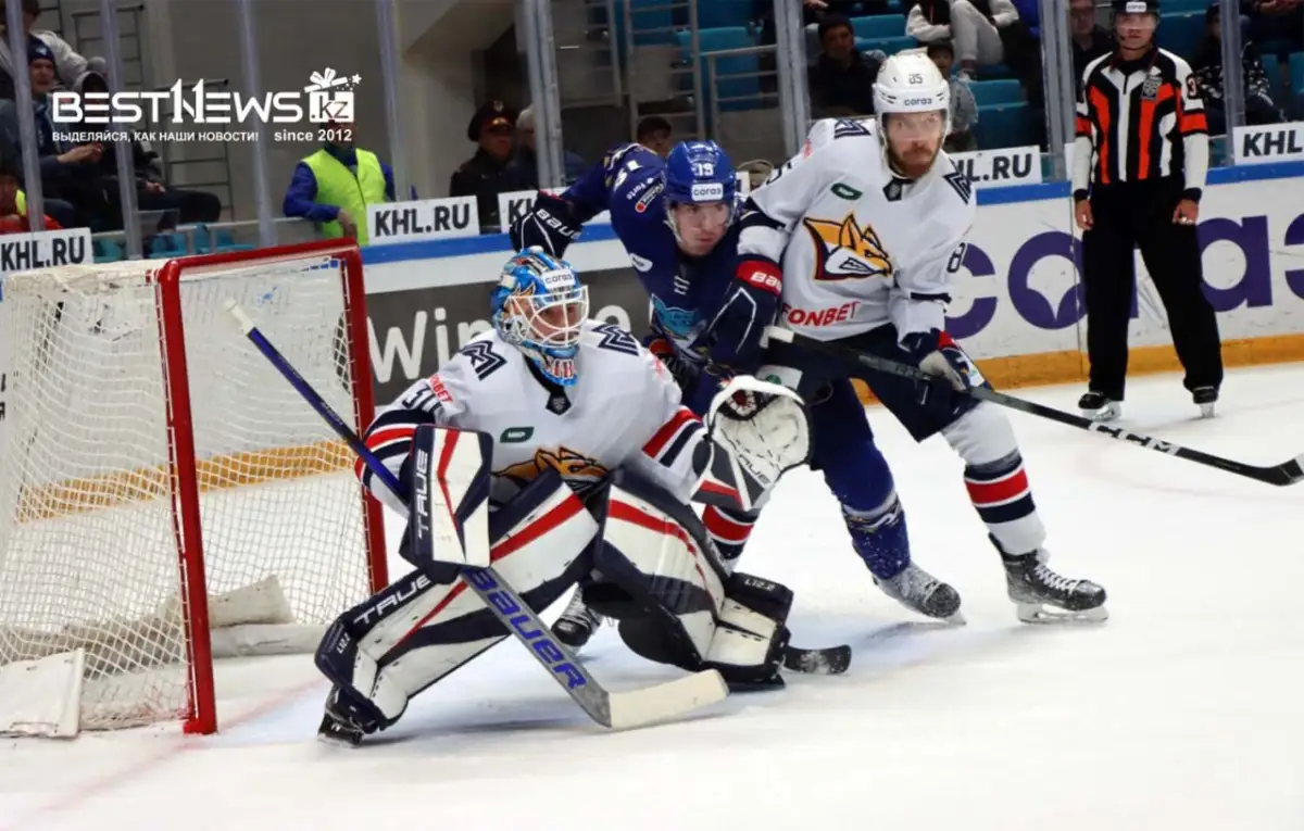 Барыс не удержал победу в матче с Металлургом