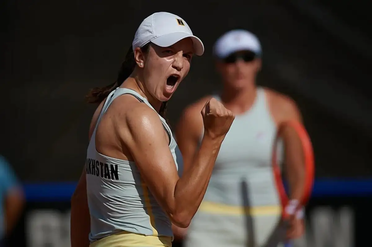 Казахстанка Данилина в парном разряде вышла во второй круг AusOpen