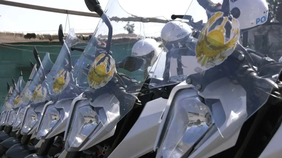 Полицейские Алматы получили крутые маневренные мотоциклы