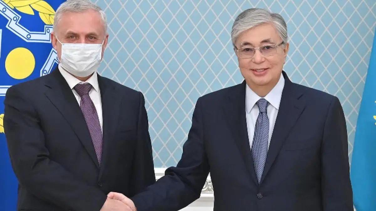 Президент Казахстана принял генерального секретаря ОДКБ