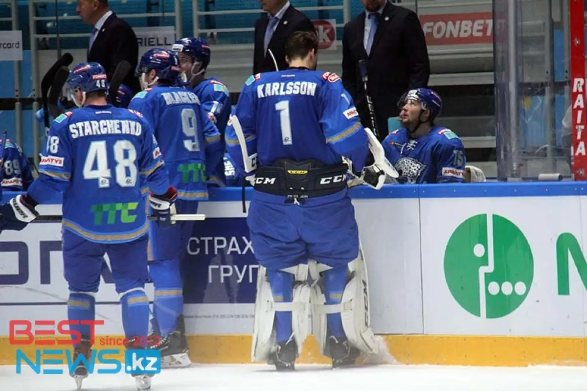 Состав "Барыса" на матч с "Автомобилистом"