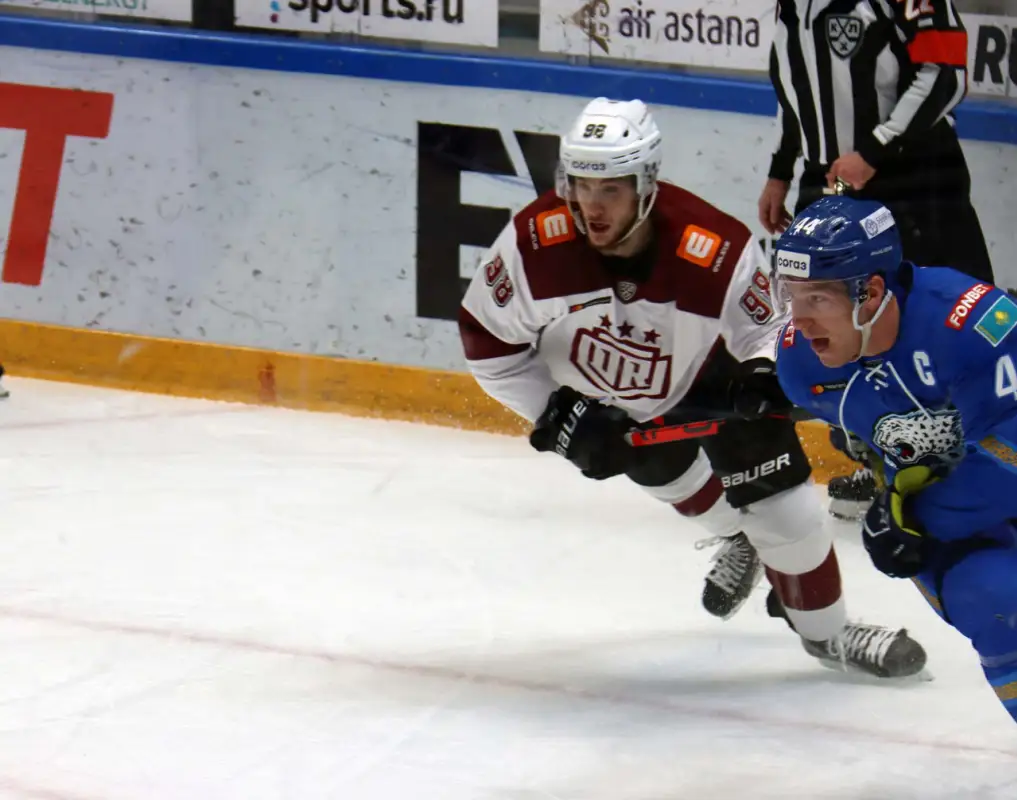 Лучшие фото-эпизоды сухой победы Барыса над рижским Динамо