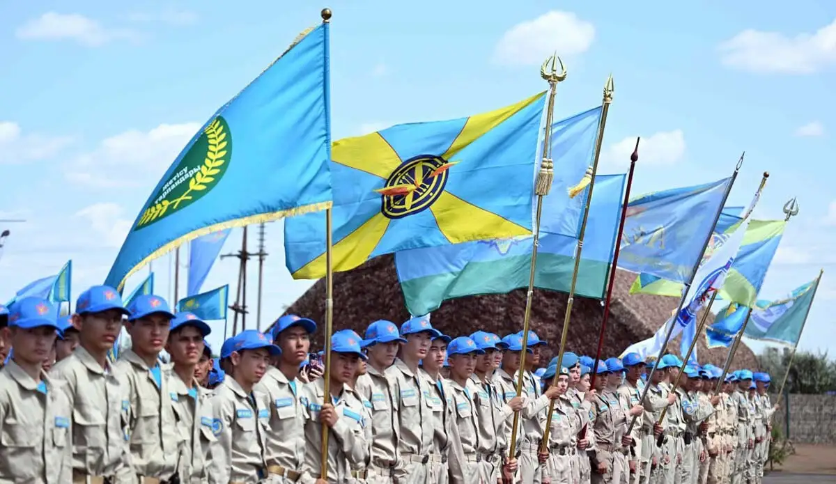 Президент Казахстана дал стал военно-патриотическому сбору для молодежи