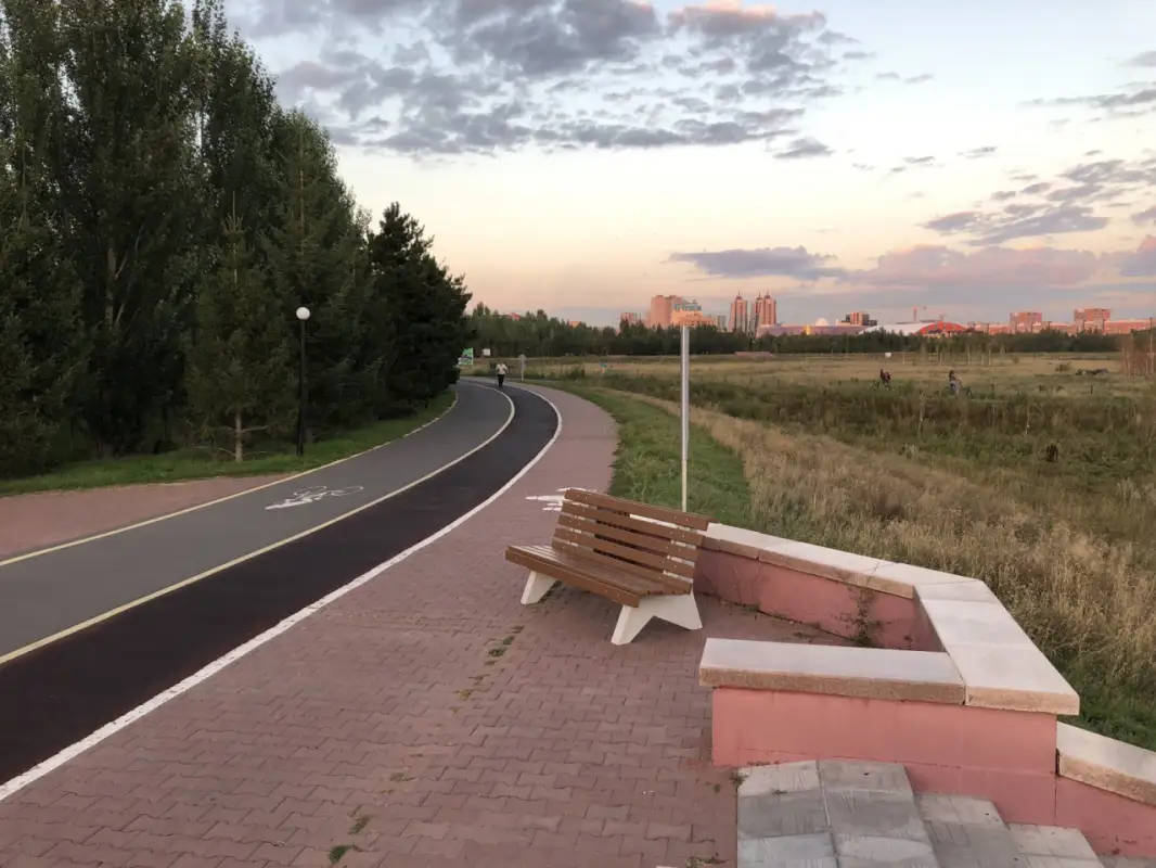 В столичном триатлон парке украли 66 фонарей