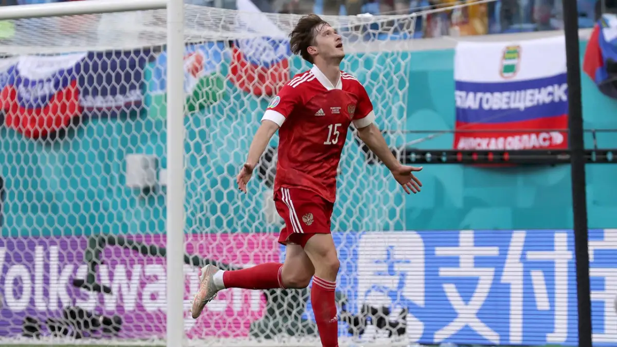 Сборная России минимально обыграла Финляндию на EURO2020