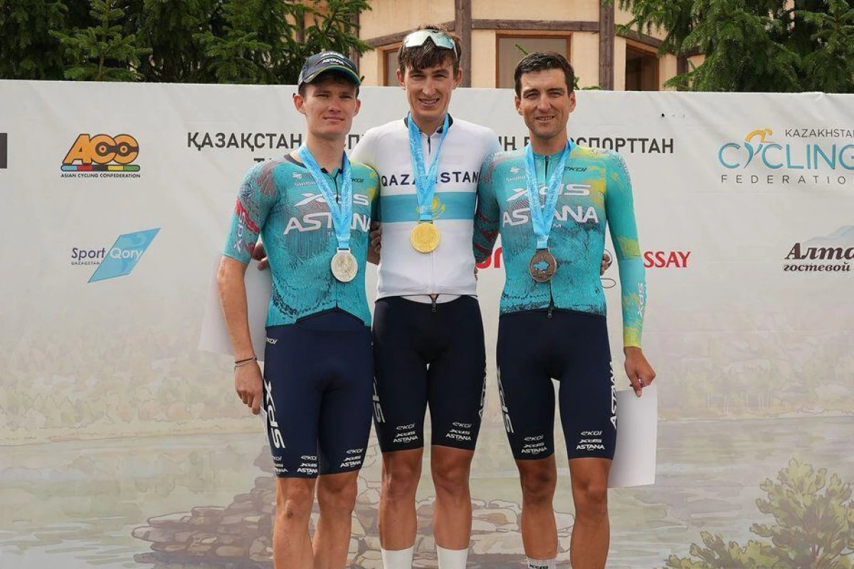 "XDS Astana Team" забрал весь подиум в «разделке»