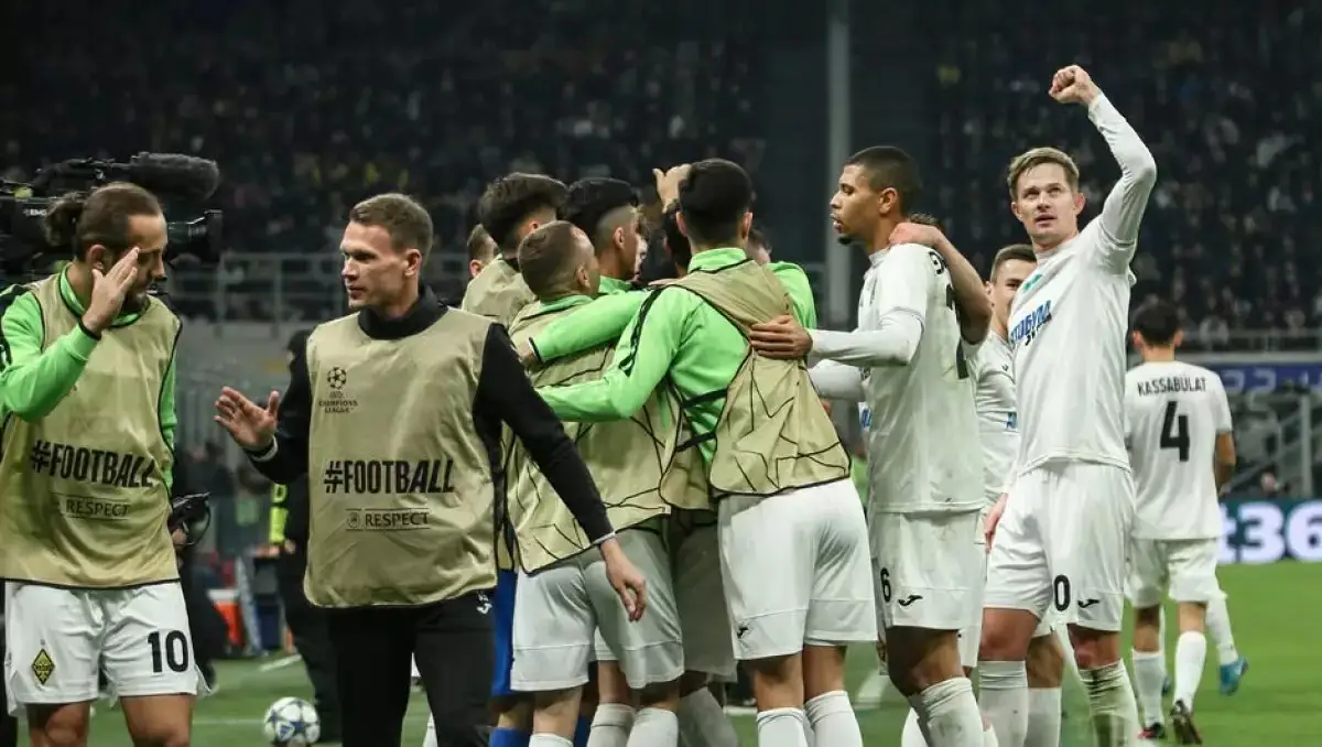 «Кайрат» сыграл с «Интером» и забил мяч "миланцам"