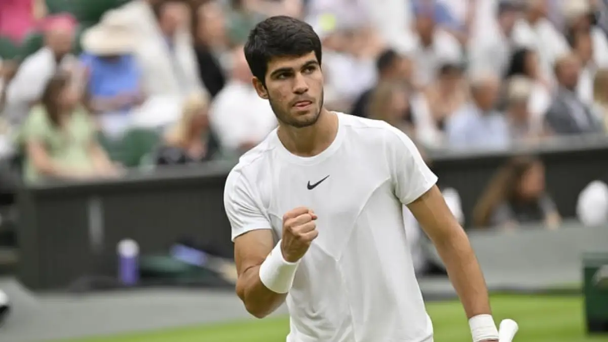 Карлос Алькарас показал мощный теннис и защитил титул на Уимблдоне