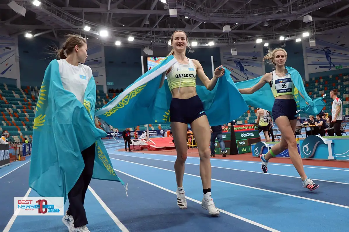 Казахстанки заняли весь пьедестал на чемпионате Азии в Астане