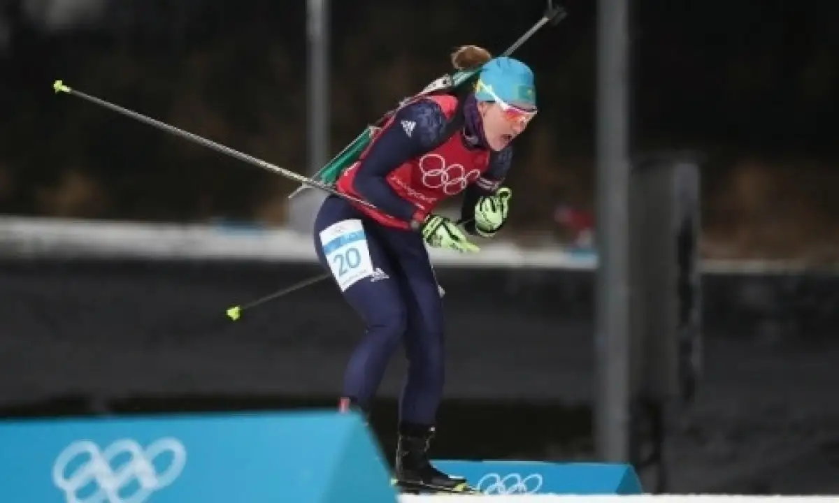 Биатлонистка из Молдовы обогнала казахстанку Вишневскую в спринте на Олимпиаде-2022