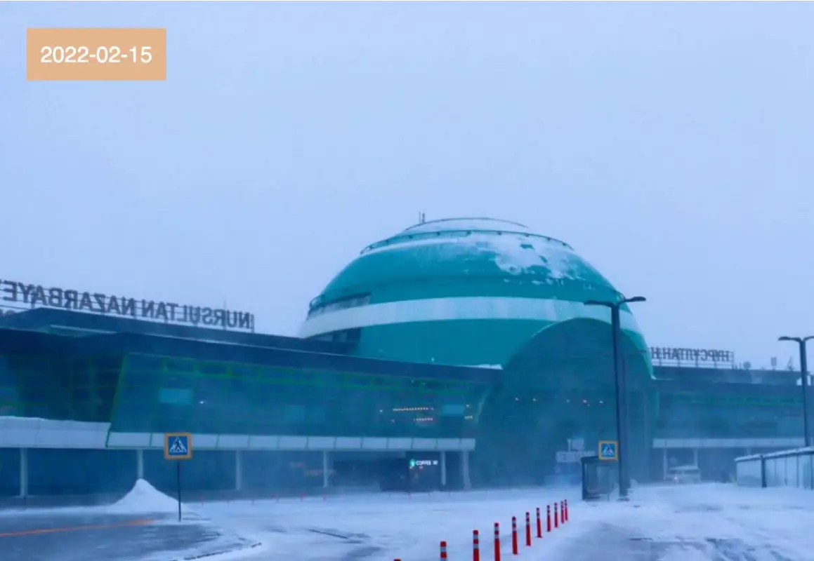 В аэропорту Нур-Султана задержали авиарейсы из-за метеоусловий