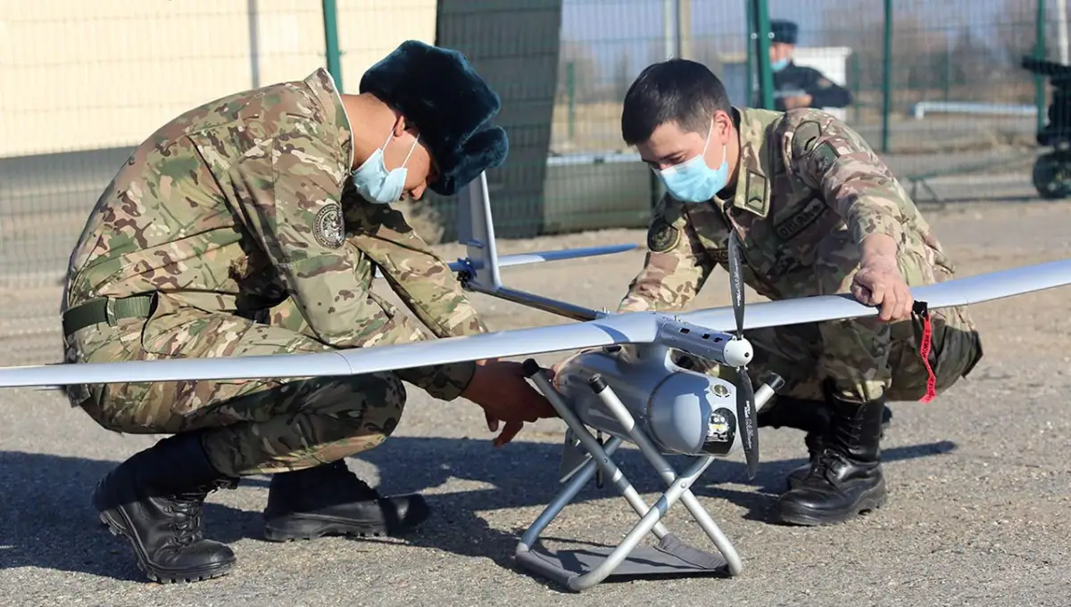 В Таразе впервые собрали операторов военных беспилотников артиллерийских частей