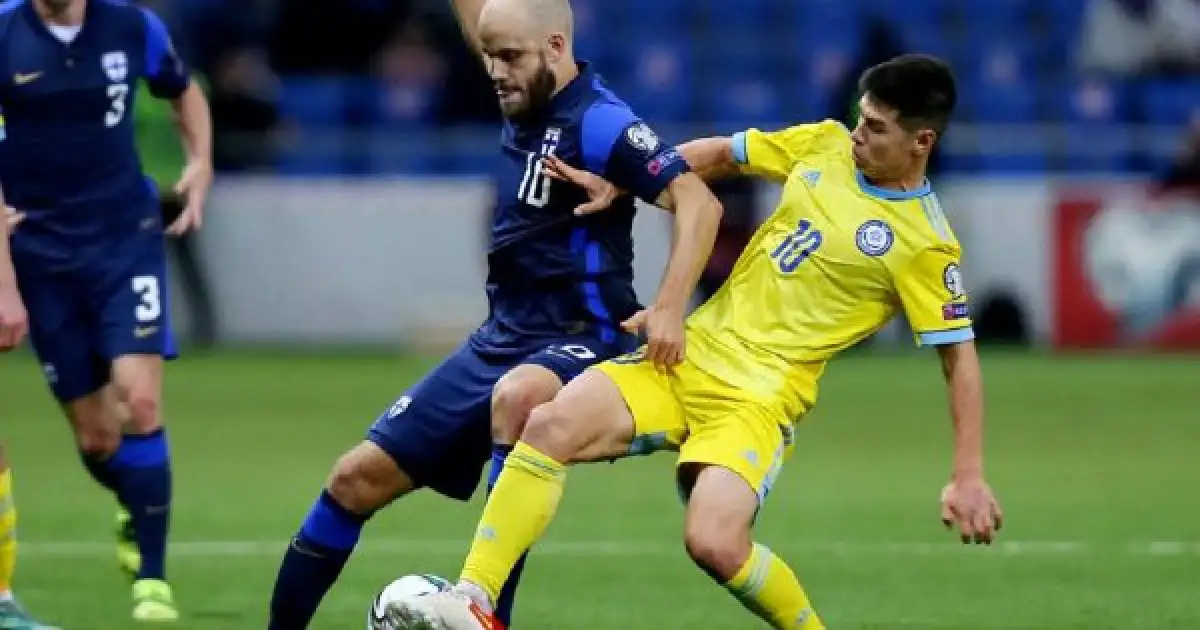 Сборная Казахстана без сопротивления уступила Финляндии в отборе на ЧМ2022