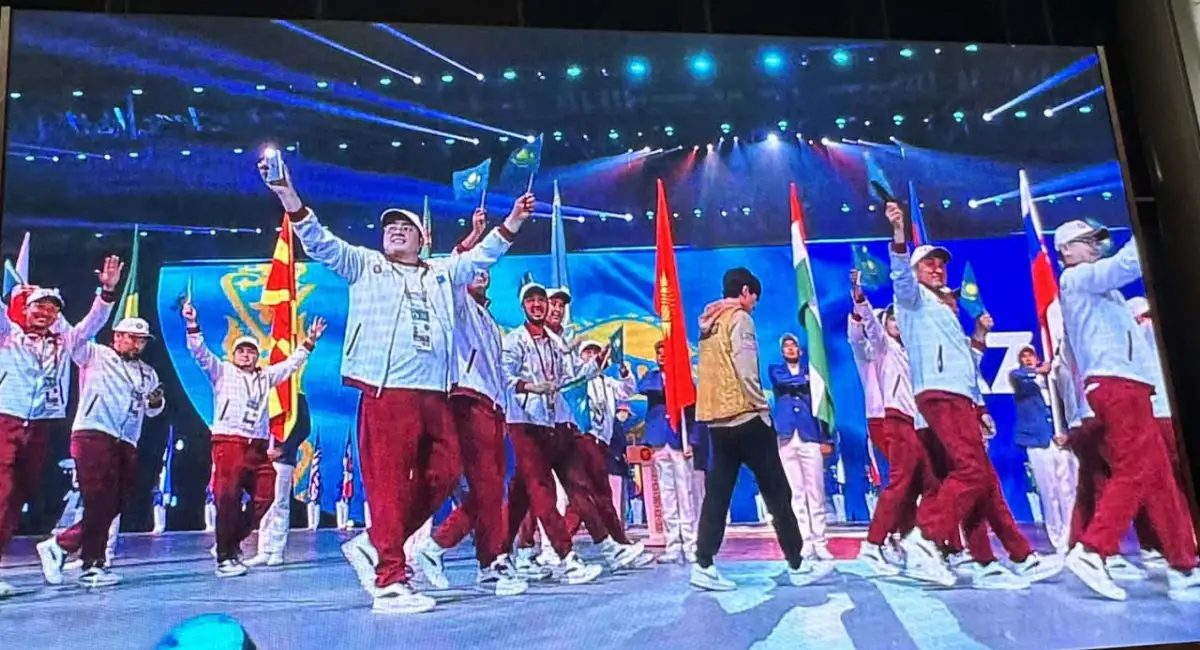 Сборная Казахстана сорвала овации на церемонии открытия Всемирных игр кочевников