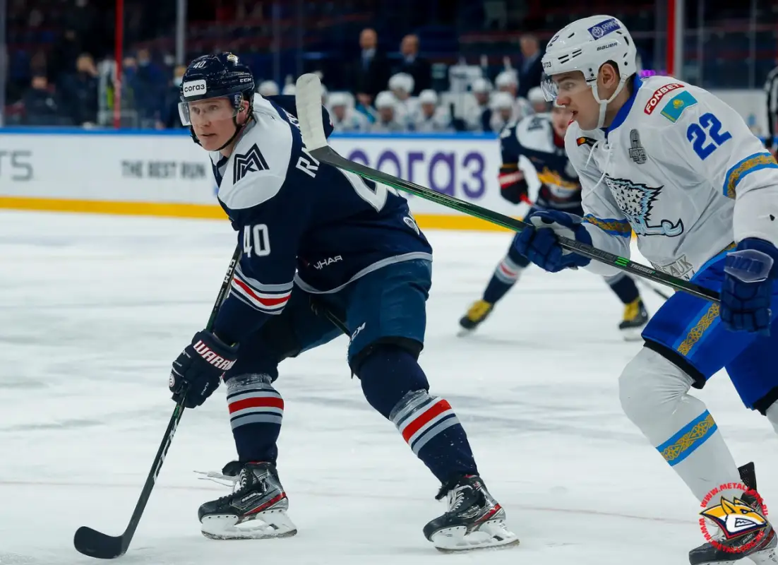 Панюков открыл счёт в матче Металлург-Барыс