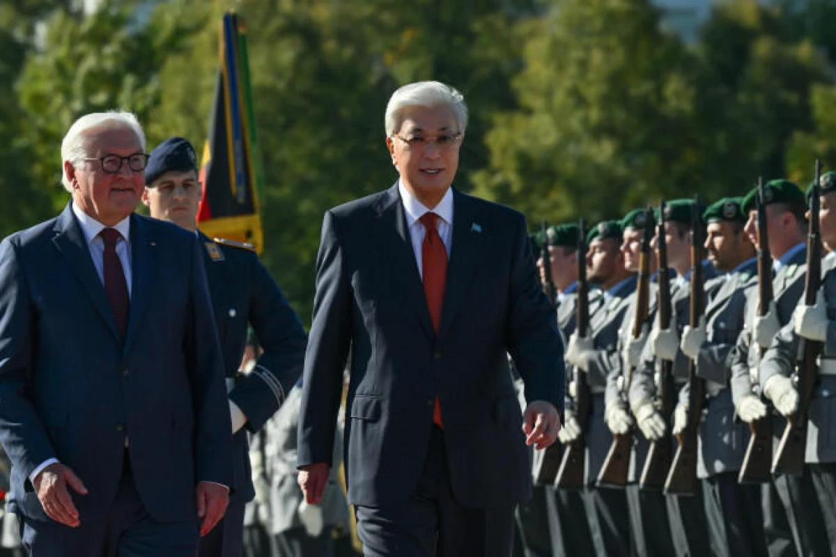 Президенты Казахстана и ФРГ провели переговоры в узком формате