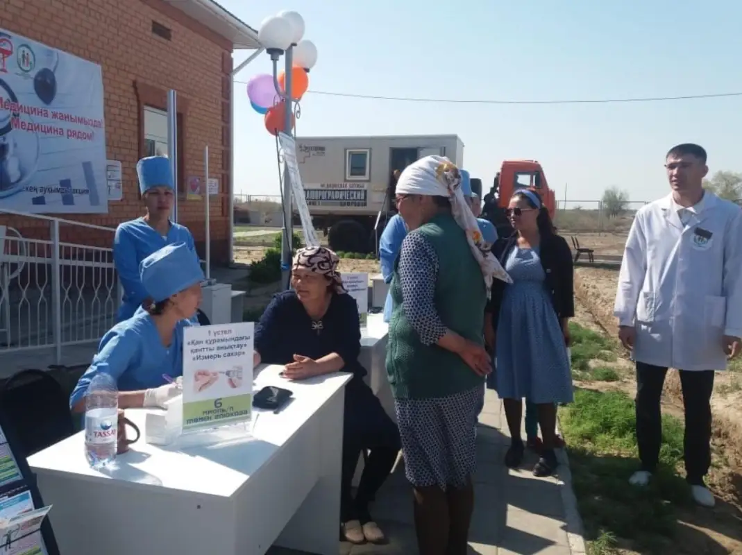В 200 населенных пунктах Казахстана нет медпунктов – Гиният