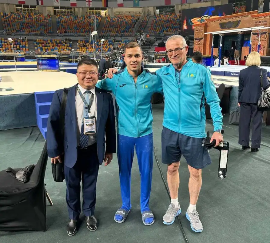 Милад Карими выиграл соревнования в упражнении на перекладине 