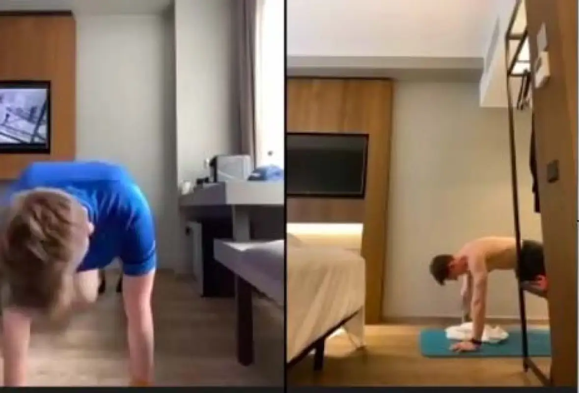 ЧМ в Латвии: как хоккеисты сборной Казахстана занимались взаперти на карантине