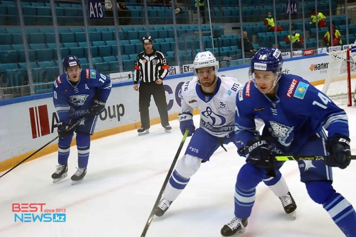 "Барыс" "дал сдачи" москвичам во втором периоде