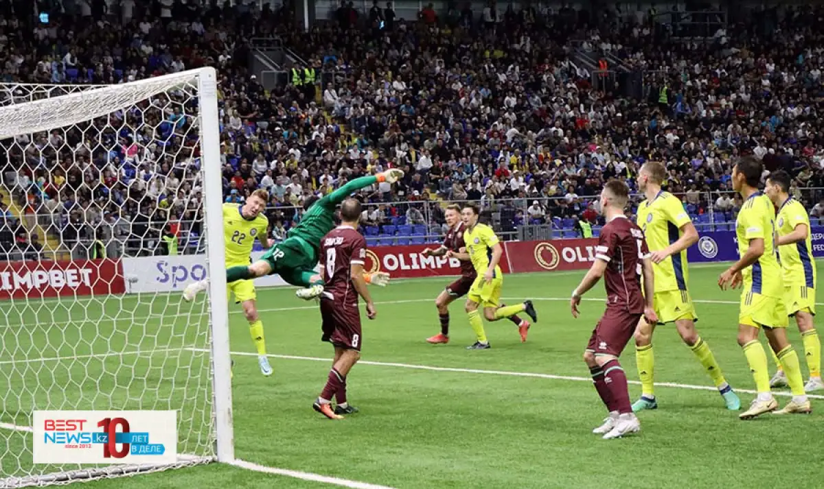 Сборная Казахстана вышла в лигу UEFA Nations League
