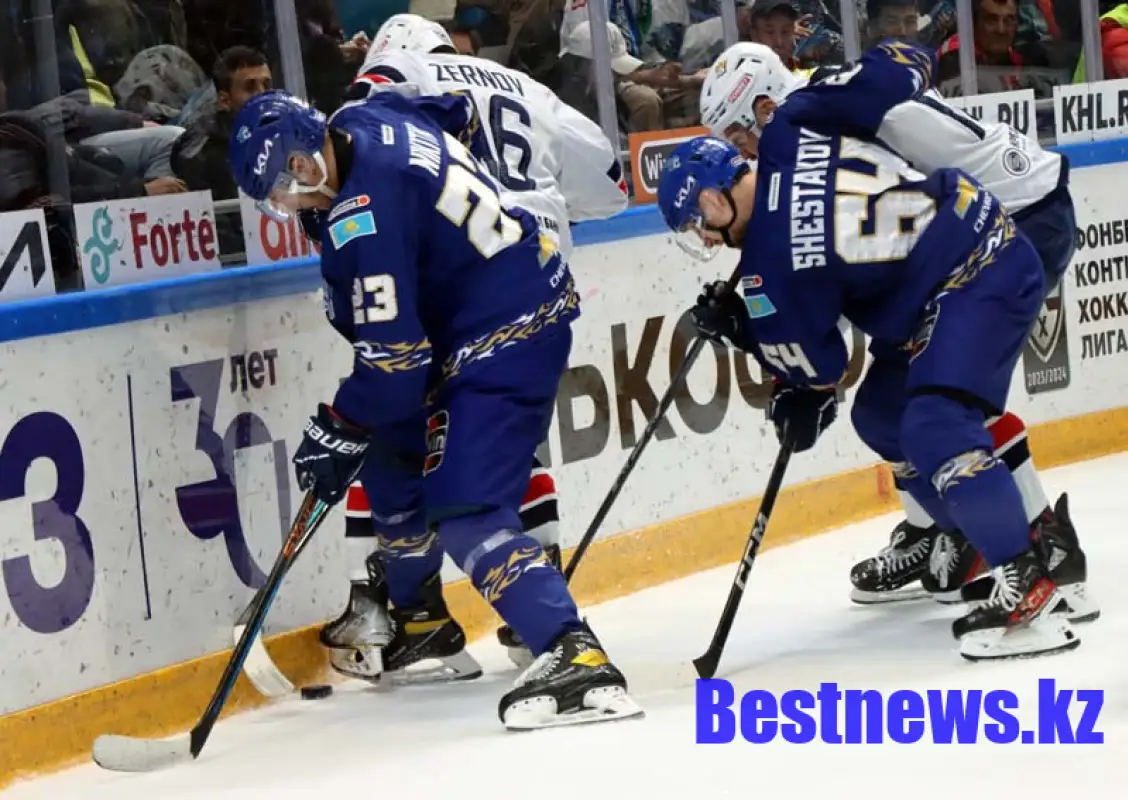 Барыс растерзал Металлург на домашнем льду
