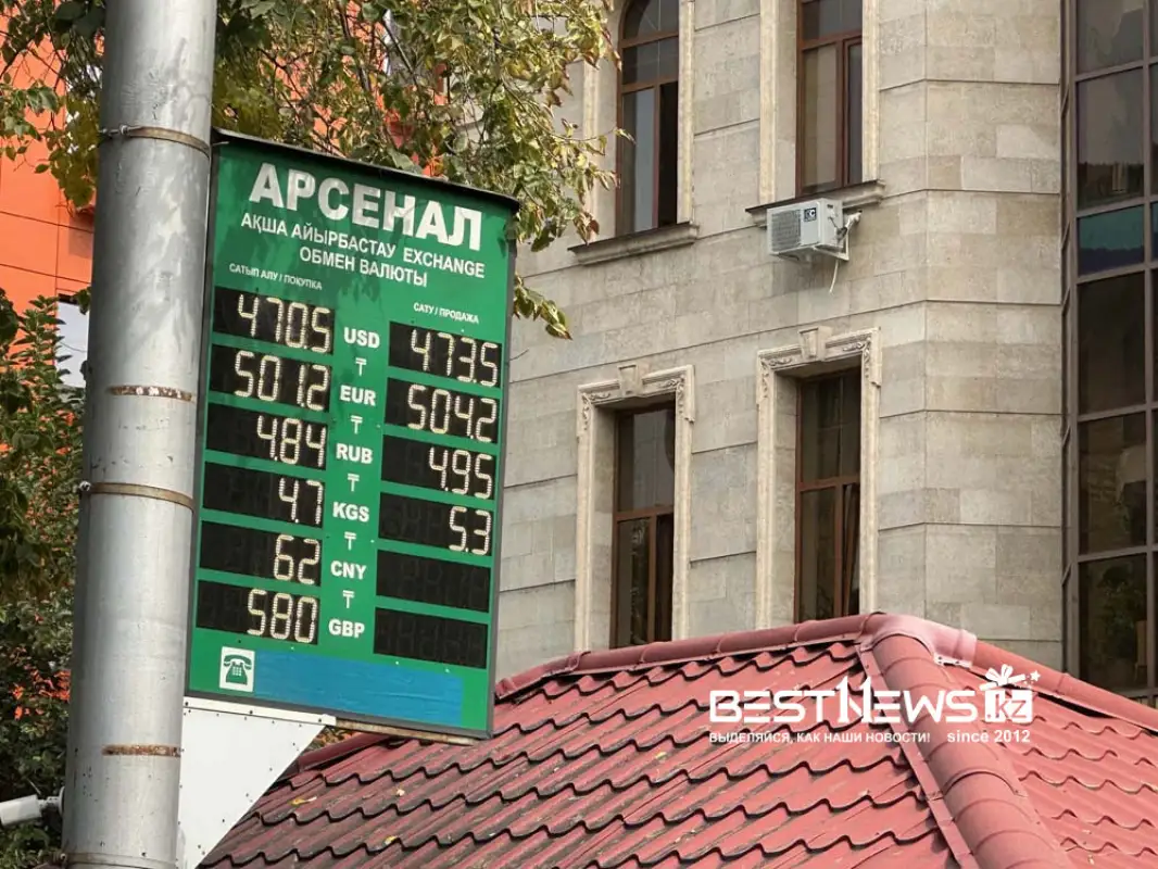  На бирже доллар перевалил за 470 тенге