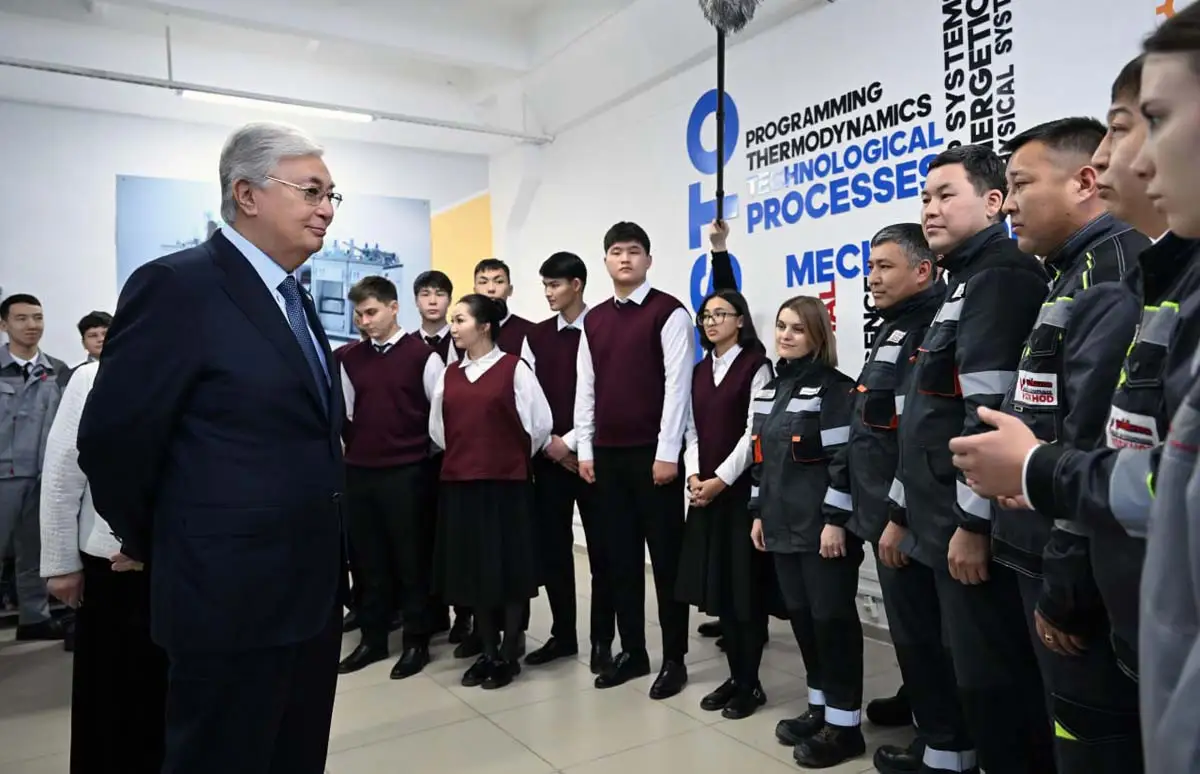 Президент Казахстана совершает рабочую поездку по Актюбинской области