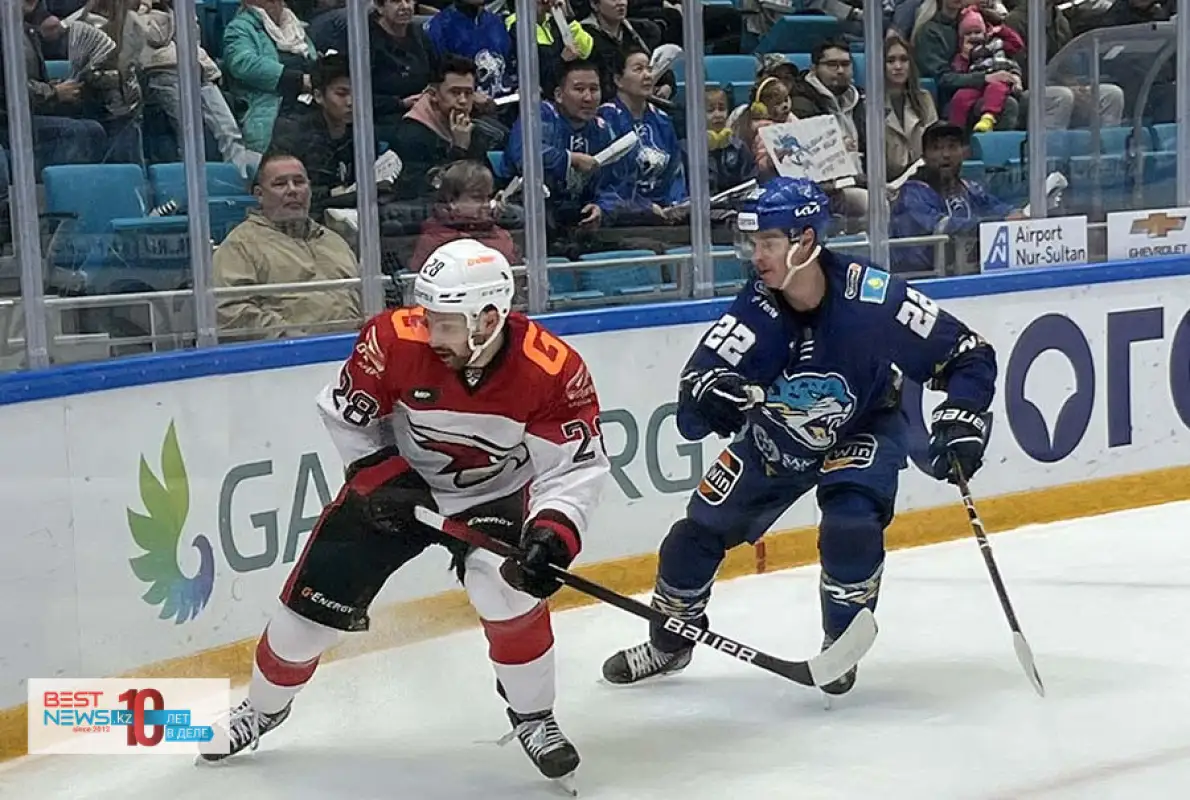 Барыс-Авангард - 2:1 после двух периодов