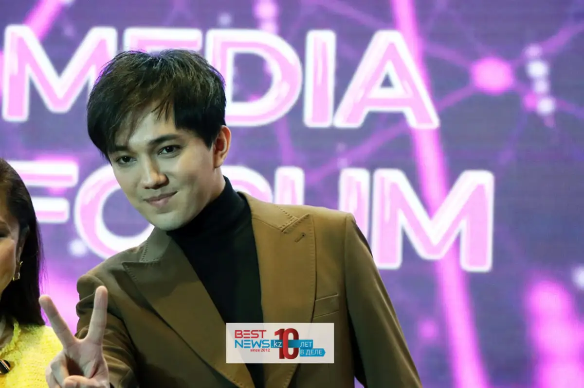 Димаш Кудайберген восхитил своим style на медиа-форуме в Астане - видео