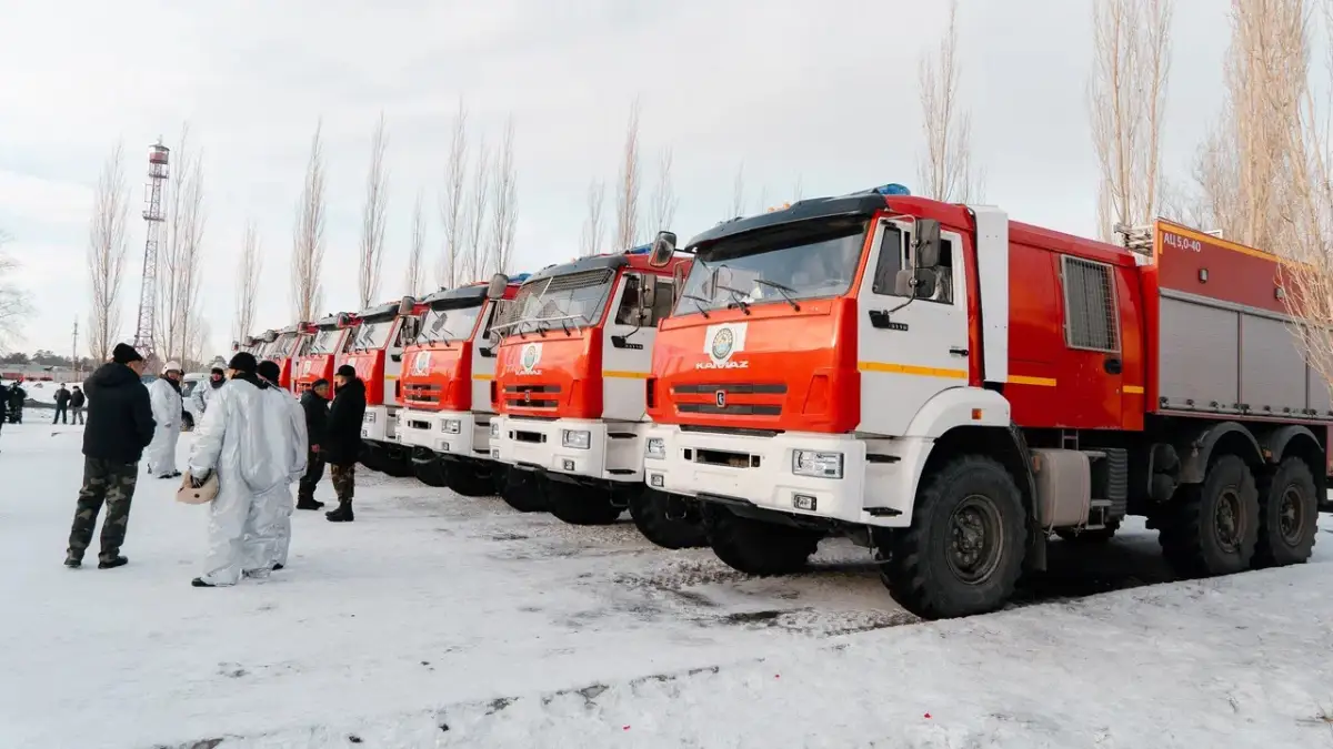 "Семей орманы" получил новую пожарную технику