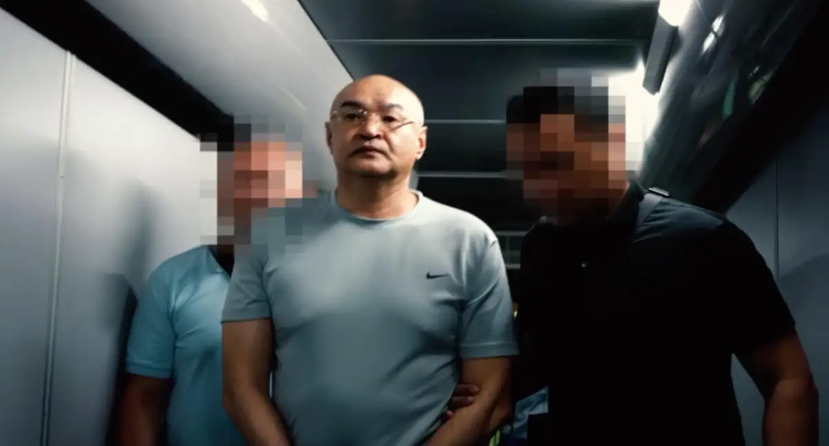 Бывшего замакима города Тараз экстрадировали из Грузии - видео