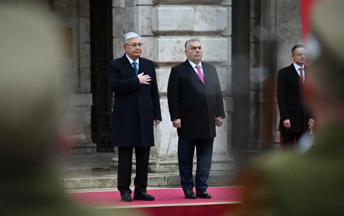 В Будапеште прошла официальная церемония встречи Президента Казахстана