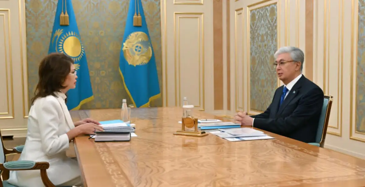 Президент Казахстана принял вице-премьера Аиду Балаеву