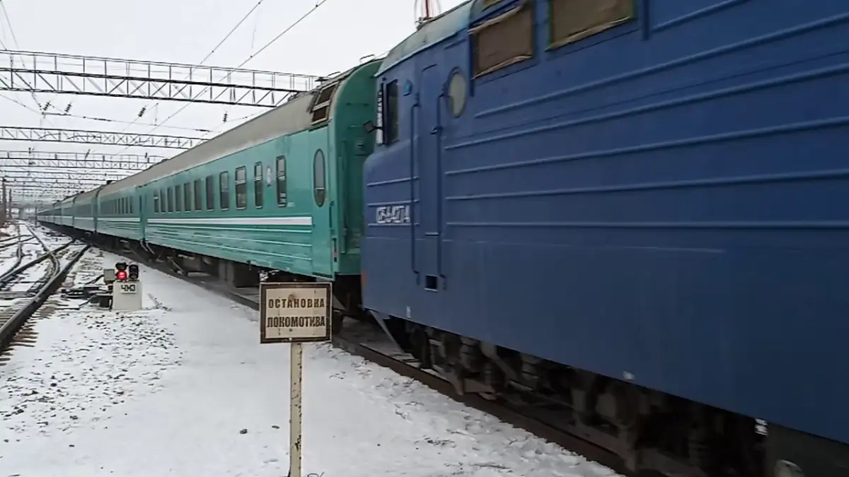 С поезда «Петропавл-Кызылорда» полицейские сняли нетрезвого проводника