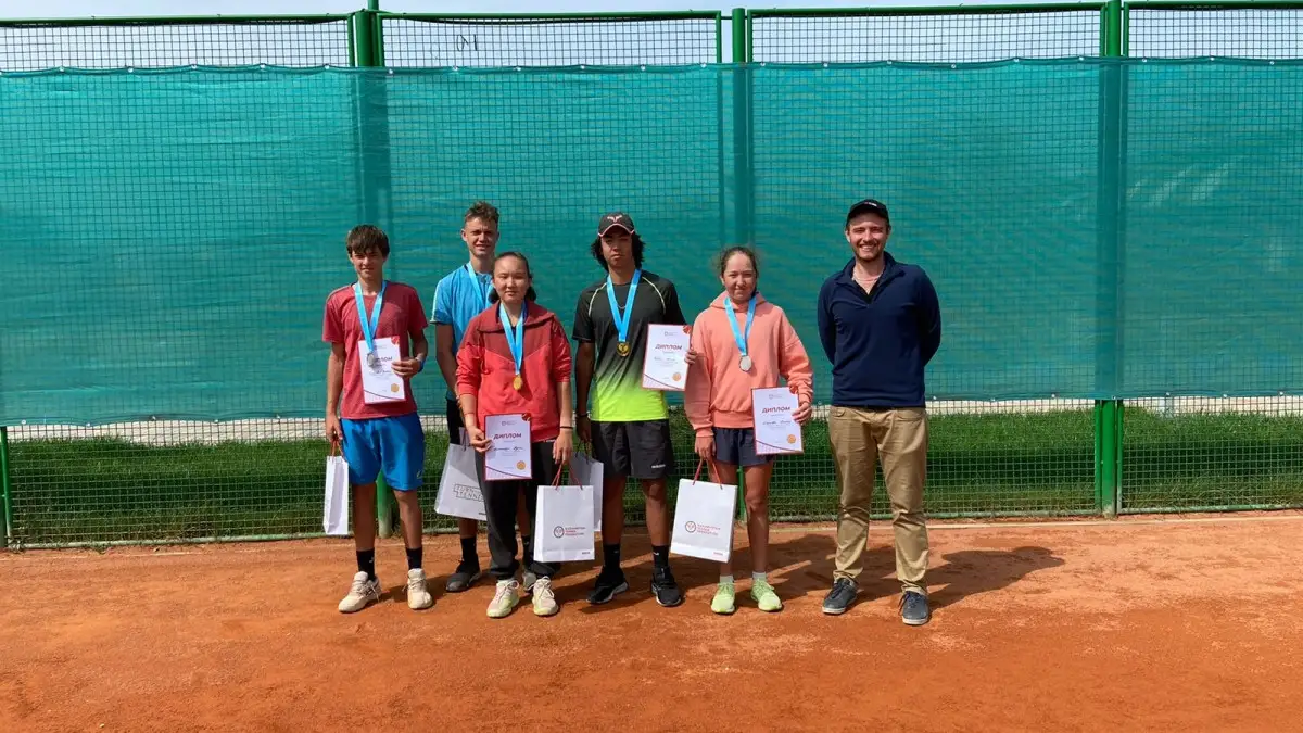 Определились чемпионы Казахстана по теннису в возрасте до 12 и 18 лет