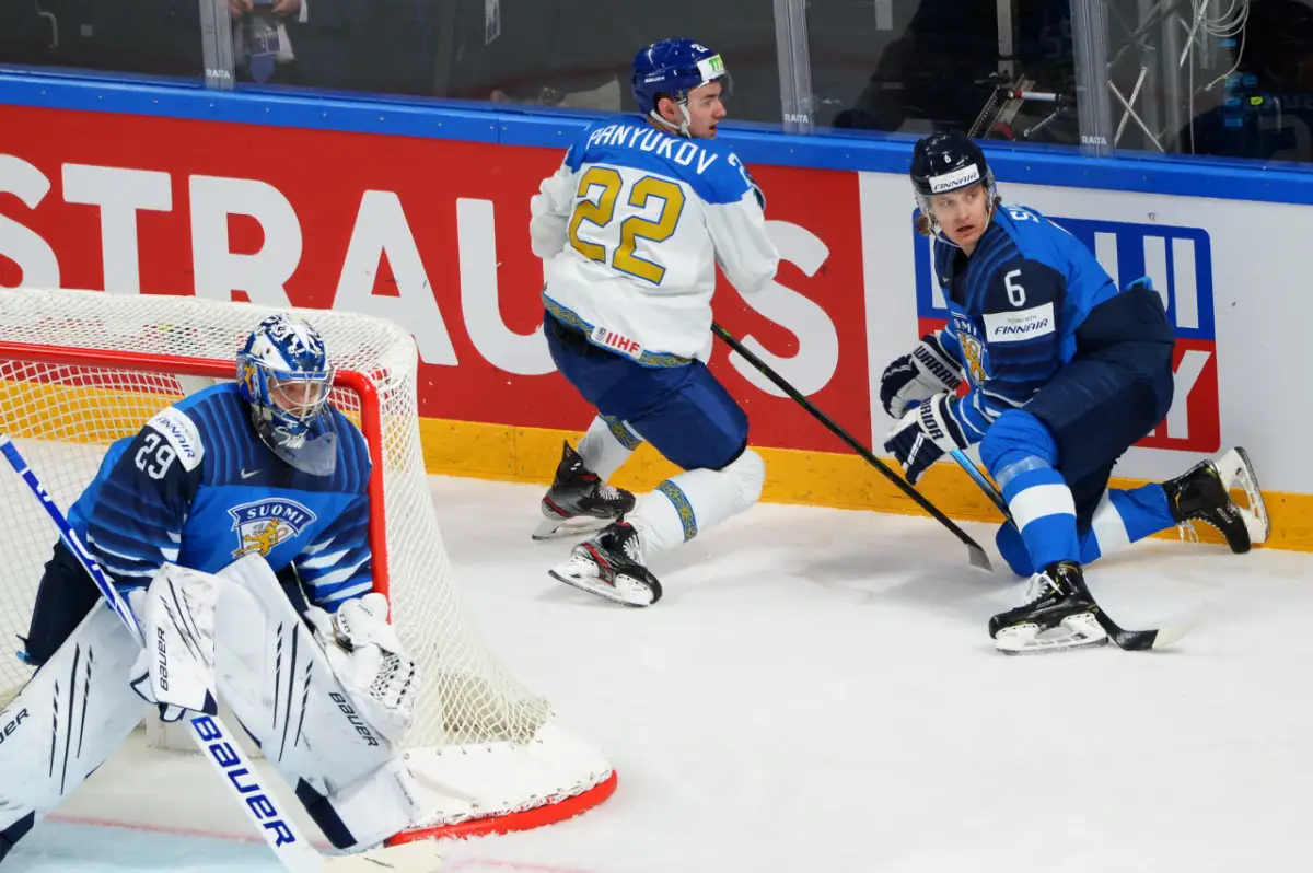 Панюков сравнял счёт в матче с Финляндией на ЧМ-2021