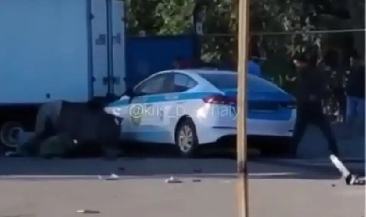 "Мойындаймын": видео-признание лейтенанта полиции, сбившего насмерть женщину в Алматы