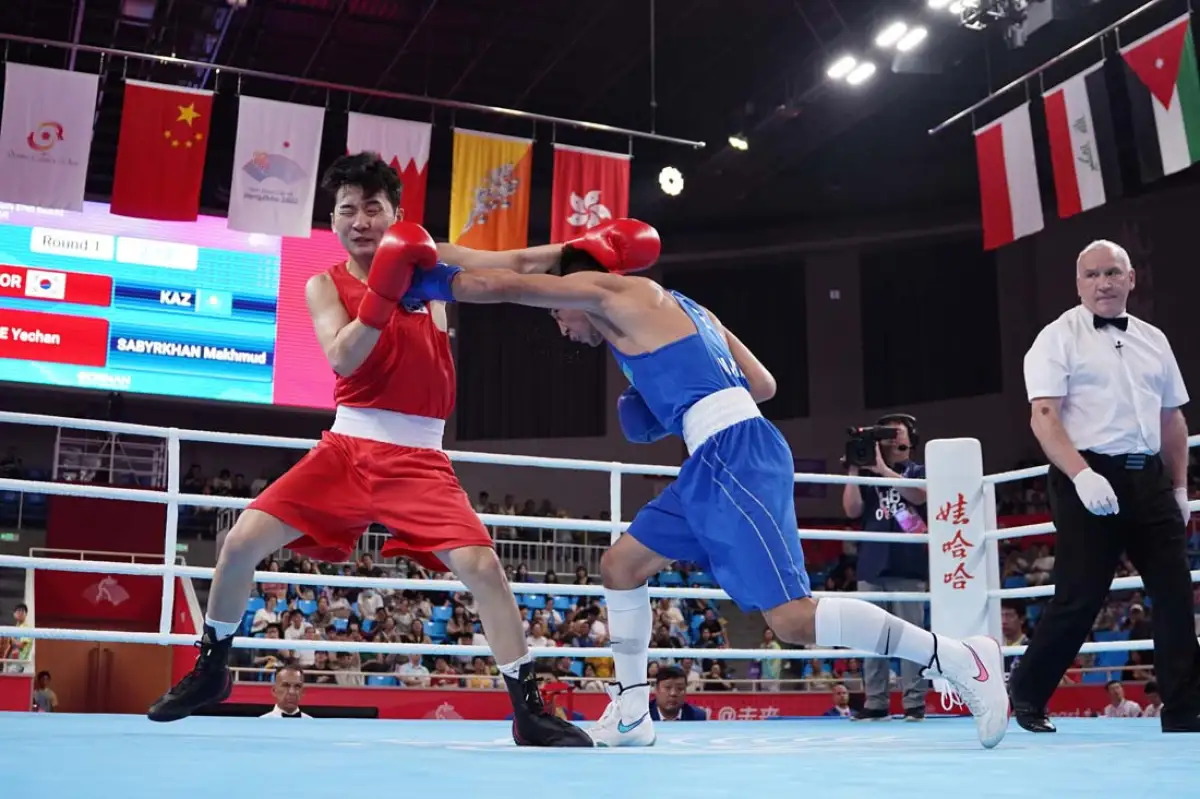 Махмуд Сабырхан удачно стартовал на Азиатских играх