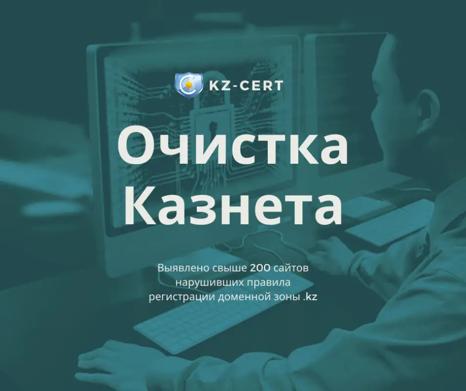 KZ-CERT выявил более 200 сайтов c нарушениями правила регистрации доменной зоны .kz
