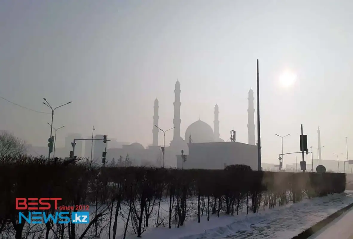 Нур-Султан побил рекорд по загрязнению воздуха в Казахстане
