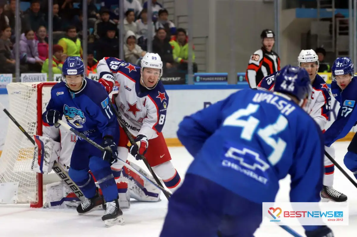 "Барыс" шикарно начал матч с "ЦСКА"