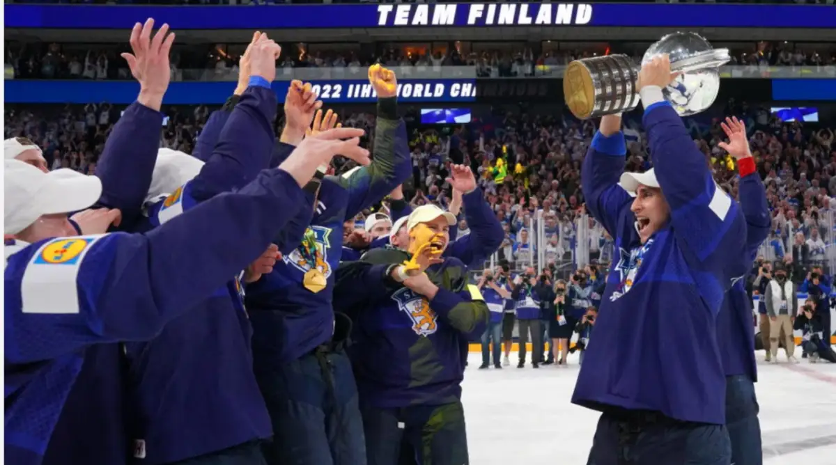 Сборная Финляндии в 4-й раз раз выиграла чемпионат мира