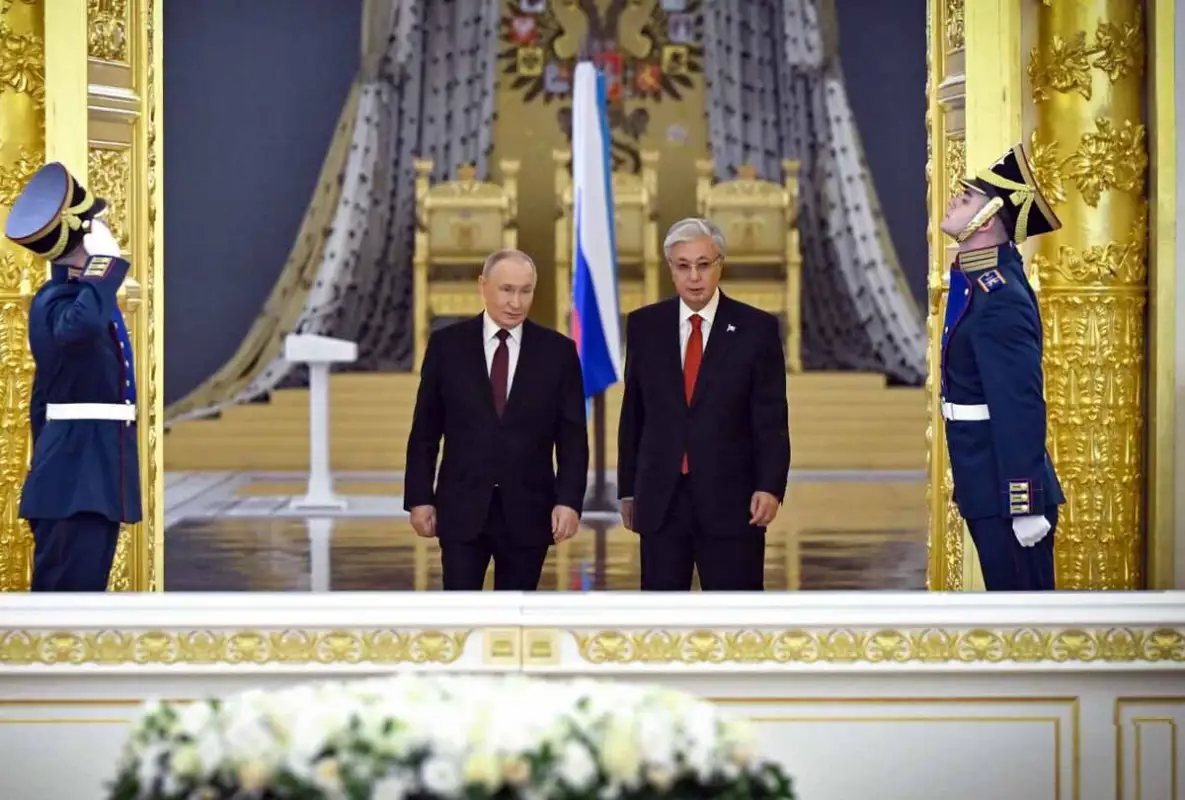 Совместное заявление Касым-Жомарт Токаева и Владимира Путина для СМИ  