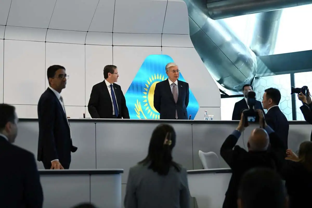 Президенты Казахстана и Израиля посетили Alem.ai