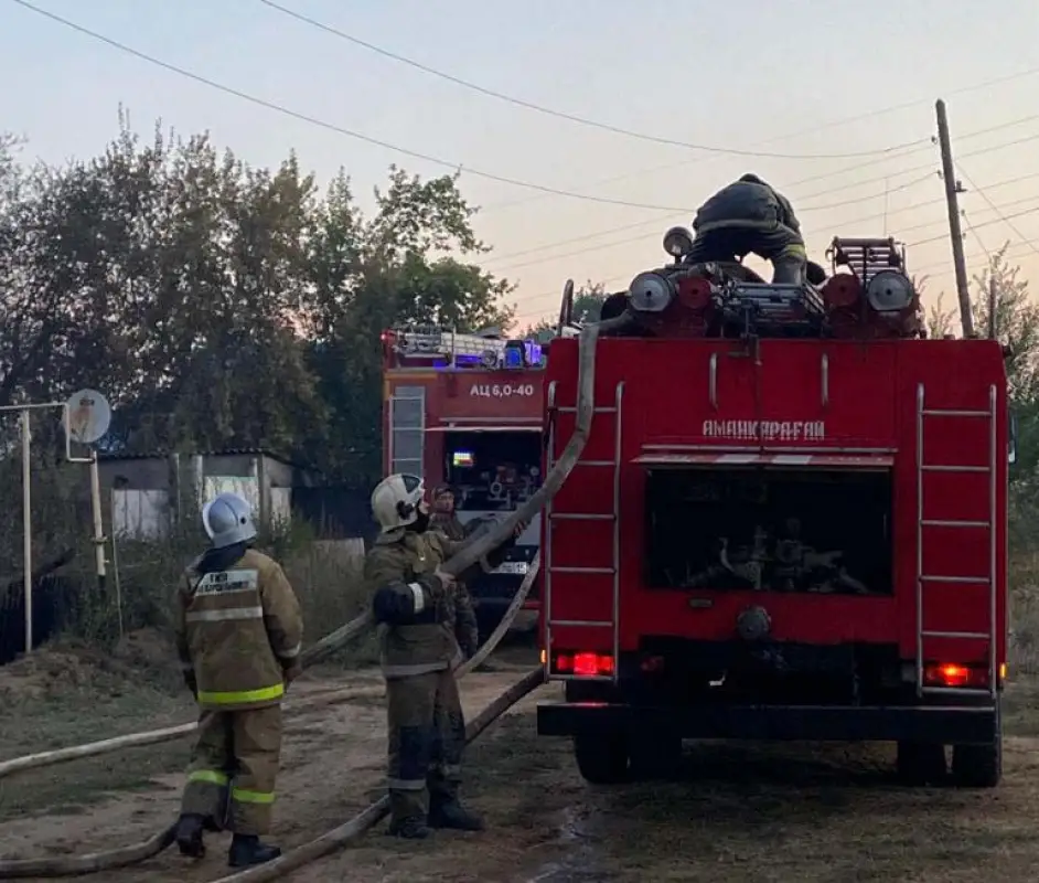 Житель Аманкарагая погиб во время пожара – МЧС