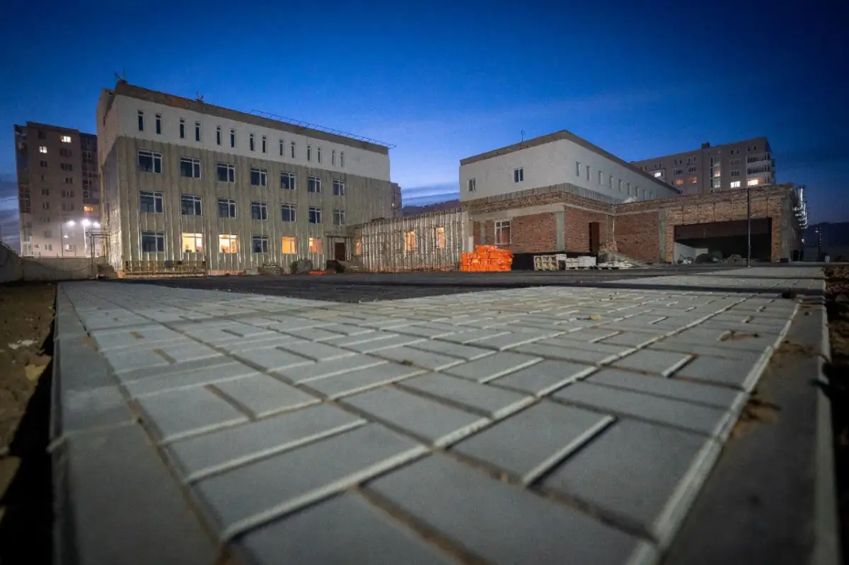 В Нур-Султане возобновили строительство здания для полицейского подразделения - фото