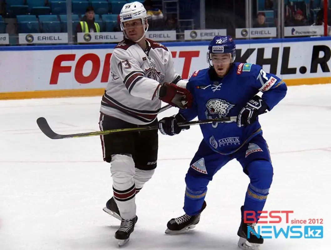 Барыс снова уступил в овертайме - теперь рижскому Динамо