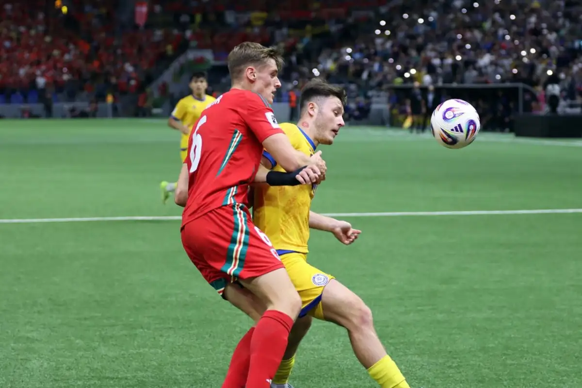 Сборная Казахстана едва не спаслась в матче с Уэльсом